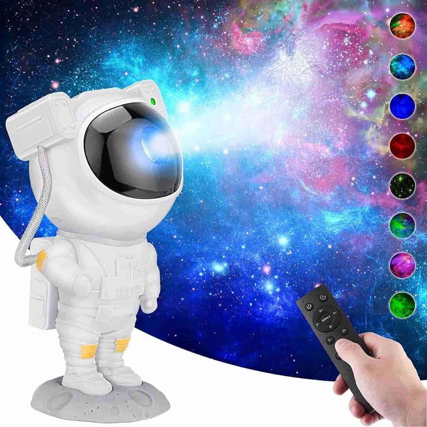 đ GalaxyMate⢠â Astronaut Night Sky Projector