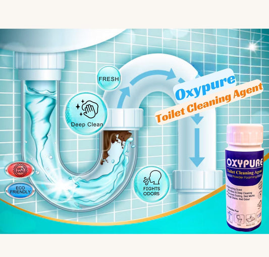 🧼 ToiletSpark™️ Oxygen Cleaning Tablets – Pack of 2 (100g Each)