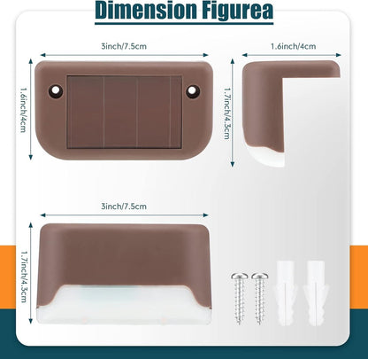 SunGlow™ Solar Deck Lights