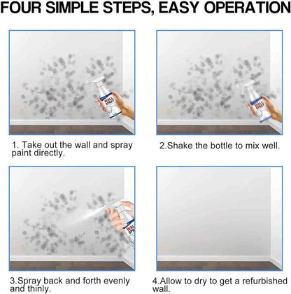 Versatile Wall Repair Paint Wall Spray 60ml Each (Pack of 2)