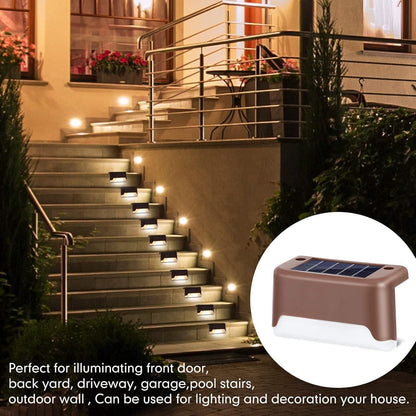 SunGlow™ Solar Deck Lights