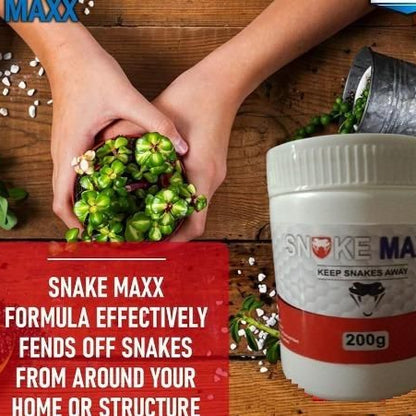 🐍 SnakeGuard Maxx™ –  Non-Toxic, Biodegradable Snake Repellent Powder